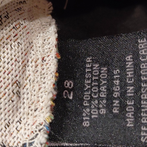 Rebel Vengeance Deep Navy Blue & Light Gray Skull Print Cargo Unisex Pants - Picture 9 of 9